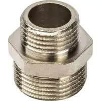 SFT-0004-003412 STOUT Ниппель НН переходной никелированный 3/4X1/2