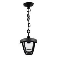 Садово-парковый светильник ЭРА 4 грани, черный, подвесной Б0051193