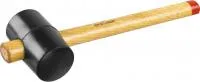 ЗУБР 450 г, киянка резиновая с деревянной ручкой 2050-65_z01