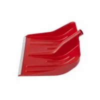 Лопата для уборки снега пластиковая, красная, 420 х 425 мм, без черенка, Россия, Сибртех