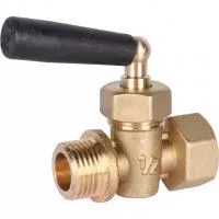 SMN-0010-000215 STOUT Кран для манометра, ВР/НР, 1/2"