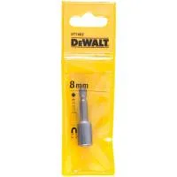 Торцевая головка 6-гранная (8 мм; 1/4") Dewalt DT 7402