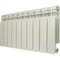 Global STYLE PLUS 350 10 секций радиатор биметаллический боковое подключение (белый RAL 9010)