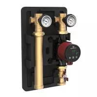 Насосная группа с прямым контуром Grundfos HEATMIX 25D - Ду25 (с насосом ALPHA2 25-60 180)