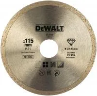 Диск алмазный (115х22.2 мм) Dewalt DT 3703