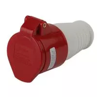 Переносная розетка ЭРА 214 3Р+РЕ 16А 380В IP44 Б0032862