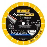 Алмазный диск отрезной по металлу 355x25 мм DEWALT DT40257