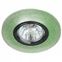 Светильник ЭРА DK LD1 GR декор cо светодиодной подсветкой, зеленый Б0018777