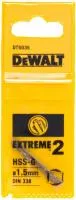 Сверло по металлу EXTREME 2 HSS-G (1.5x40x18 мм) 2 шт. Dewalt DT5035