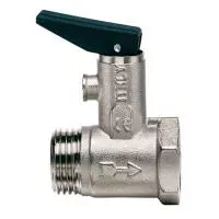 Клапан предохранительный для водонагревателей ITAP 367 - 1/2' (НР/ВР, Tmax 120°C, Рн 8.5, с ручкой)
