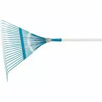 Грабли веерные стальные, 550 х 1550 мм, 22 плоских зуба, лакированный черенок, Luxe, Palisad Грабли веерные стальные, 550 х 1550 мм, 22 плоских зуба, лакированный черенок, Luxe, Palisad