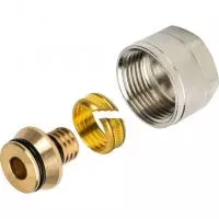 SFC-0021-001620 STOUT Фитинг компрессионный для труб PEX-AL-PEX 16х2,0х3/4