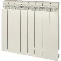 Global STYLE PLUS 500 8 секций радиатор биметаллический боковое подключение (белый RAL 9010)