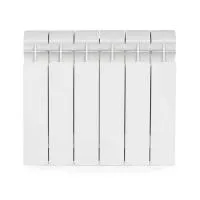 Global STYLE PLUS 350 6 секций радиатор биметаллический боковое подключение (белый RAL 9010)