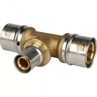 SFP-0005-322032 STOUT Тройник переходной 32х20х32 для металлопластиковых труб прессовой