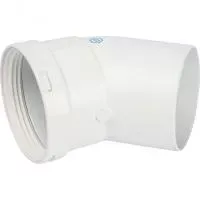 SCA-0080-000045 STOUT Элемент дымохода отвод 45° п/м DN80