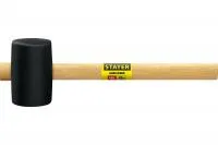 STAYER 450 г, киянка резиновая черная с деревянной ручкой 20505-65