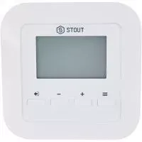 STE-0101-029531 STOUT Проводной комнатный двухпозиционный регулятор ST-295v3, белый