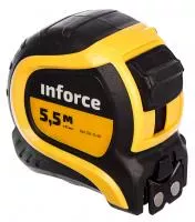 Inforce Рулетка 5,5x27мм с нейлоновой лентой и магнитным зацепом 06-11-46