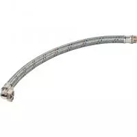 SHF-0167-252525 STOUT  Гибкая подводка для воды  НР 1 х ВР 1  угловая,  длина 800 мм