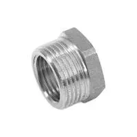 SFT-0029-000138 STOUT Футорка никелированная 1"X3/8
