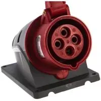 Стационарная розетка IEK MAGNUM ССИ-114 16А 3Р+РЕ 380В IP44 PSN12-016-4 6905759