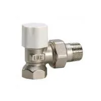 Клапан ручной регулировки угловой LUXOR DD 21 - 1/2' (для стальных труб, Tmax 120°C, PN10)