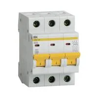 Автоматический модульный выключатель IEK ВА 47-29 3п, B, 50А, 4.5кА, ИЭК MVA20-3-050-B
