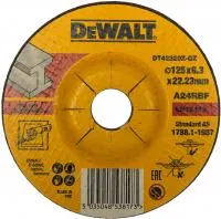 Круг обдирочный по металлу INDUSTRIAL (125х22,2 мм) Dewalt DT42320Z