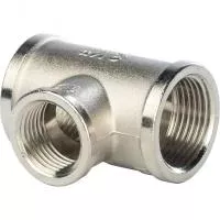 SFT-0022-341234 STOUT Тройник ВВ переходной никелированный 3/4X1/2X3/4