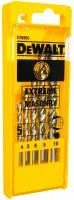 Набор сверл по бетону 5 шт. (D 4,5,6,8,10 мм) DeWALT 6956