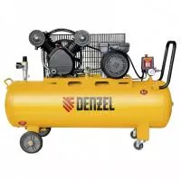 Компрессор DRV2200/100, масляный ременный, 10 бар, производительность 440 л/м, мощность 2.2 кВт Denzel