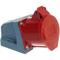 Розетка наружной установки IEK 32А 3P+Е+N 380В IP44 125 ИЭК PSR12-032-5