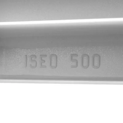 Global ISEO 500 4 секции радиатор алюминиевый боковое подключение (белый RAL 9010)