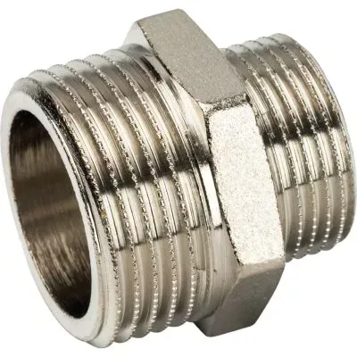 SFT-0004-000134 STOUT Ниппель НН переходной никелированный 1"X3/4