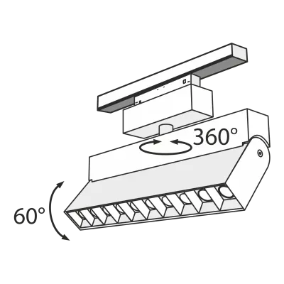 Трековый светильник Technical TR015-2-20W3K-B