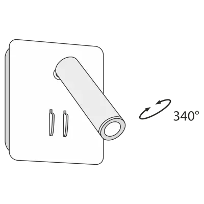 Бра Technical C175-WL-01-6W-B