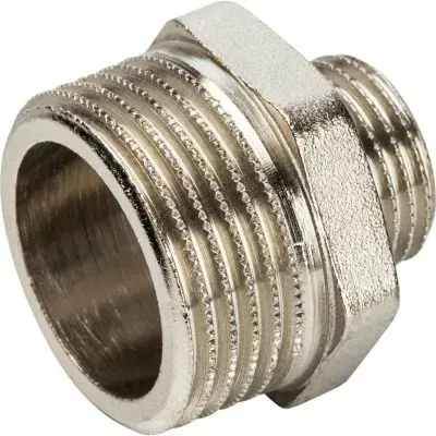 SFT-0004-000112 STOUT Ниппель НН переходной никелированный 1"X1/2
