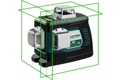 KRAFTOOL зеленый лазерный нивелир LL 3D 34641
