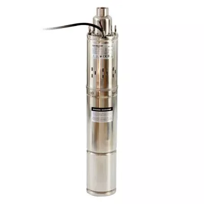 Скважинный насос DWS-4-100, винтовой, диаметр 4", 800 Вт, 1700 л/ч, напор 100 м Denzel