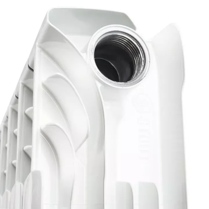 SRB-0310-050008 STOUT Space 500 8 секций радиатор биметаллический боковое подключение RAL9016