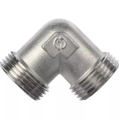 SFT-0010-000001 STOUT Угольник НН никелированный 1"