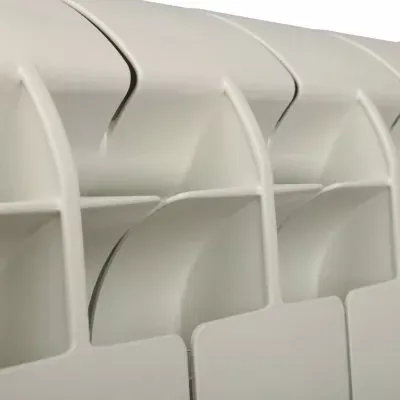 Global STYLE PLUS 350 14 секций радиатор биметаллический боковое подключение (белый RAL 9010)