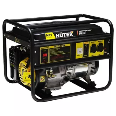 Бензиновый генератор Huter DY5000L