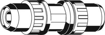 Соединитель "ШиреФит" (32 мм) для трубопровода Зубр 51490-32