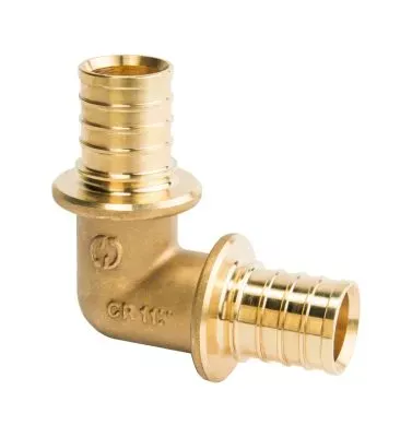 SFA-0007-000020 STOUT Угольник  90° 20 для труб из сшитого полиэтилена аксиальный