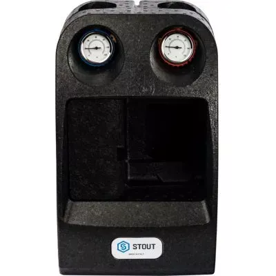SDG-0001-002501 STOUT Насосная группа с прямым контуром 1" без насоса в теплоизоляции