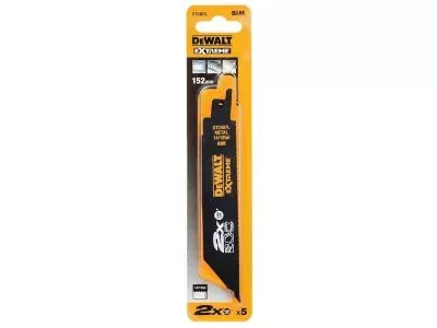 Полотна сабельные BiM 5 шт. по металлу Dewalt DT2407L