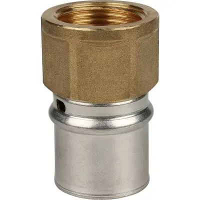 SFP-0002-003426 STOUT Переходник с внутренней резьбой 3/4"х26 для металлопластиковых труб прессовой