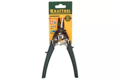 KRAFTOOL 180 мм, Cr-Mo, ножницы по металлу прямые COMPACT 2326-S